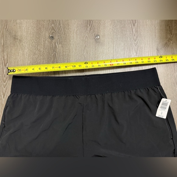 NWT Torrid Happy Camper Stretch Woven Active Pant Black Loungewear PullOn 4 (4X) - Picture 6 of 7